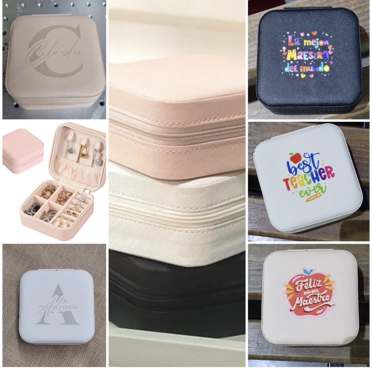 Joyero Portátil de Viaje Personalizado
