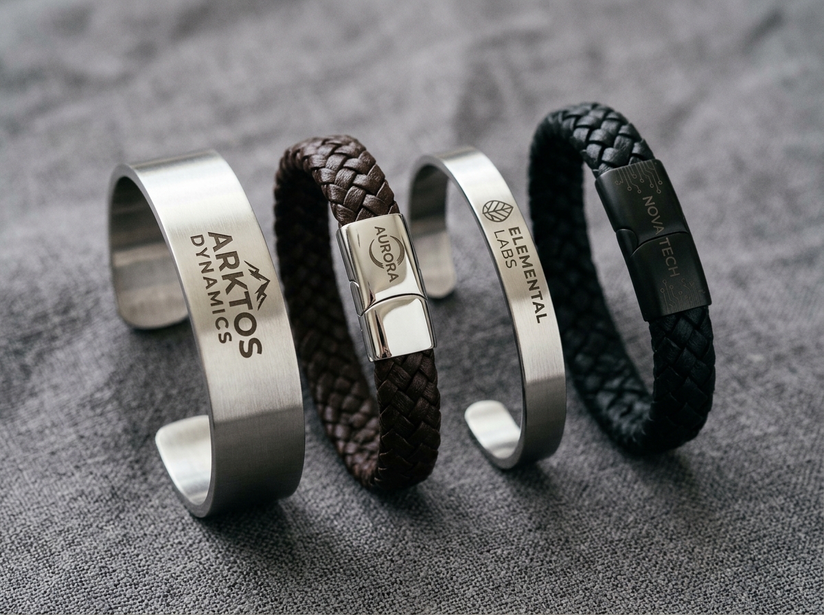 Pulseras y Brazaletes Grabados